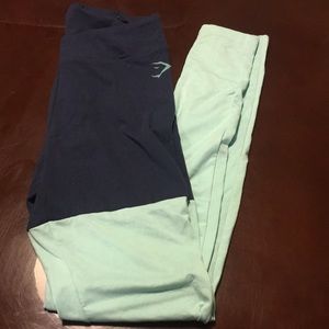 Gymshark two tone leggings
